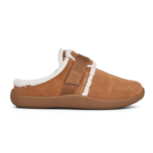 Quick Ship Anodyne No. 99 Women's Slipper Open Back-Camel