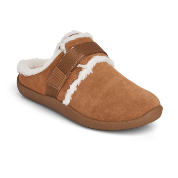 Quick Ship Anodyne No. 99 Women's Slipper Open Back-Camel