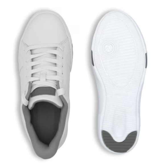 Quick Ship Anodyne No. 27 Women's Casual Sneaker w/ Heel Assist-White