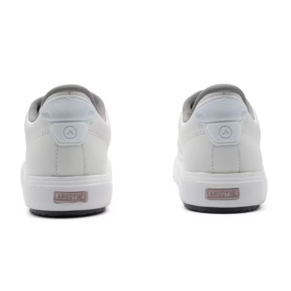 Quick Ship Anodyne No. 93 Women's Casual Sneaker w/ Heel Assist-White