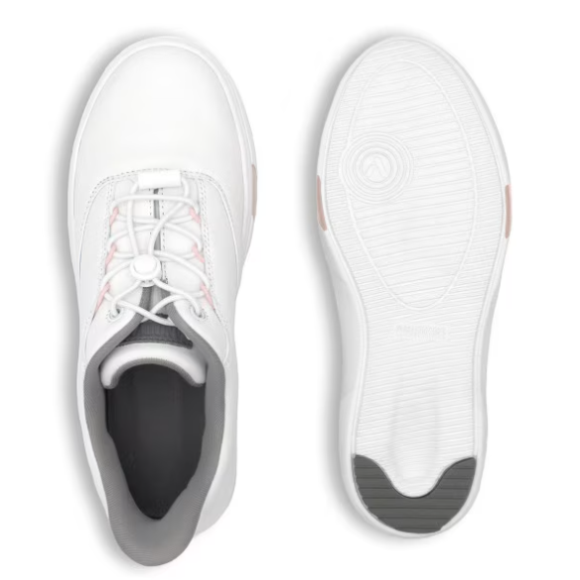 Quick Ship Anodyne No. 93 Women's Casual Sneaker w/ Heel Assist-White