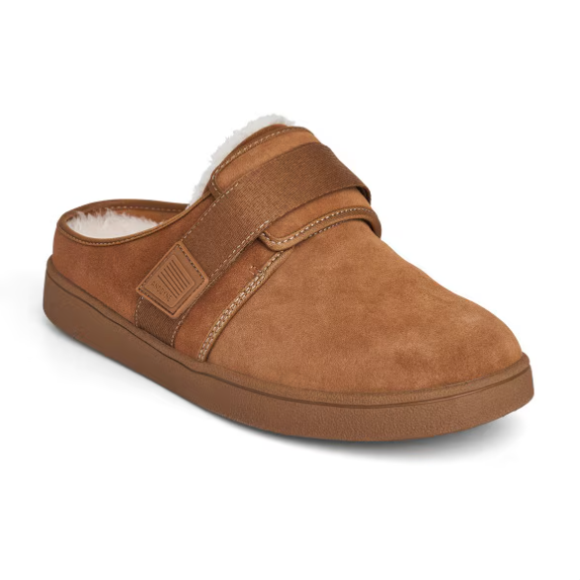 Quick Ship Anodyne No. 92 Men's Slipper Open Back-Camel