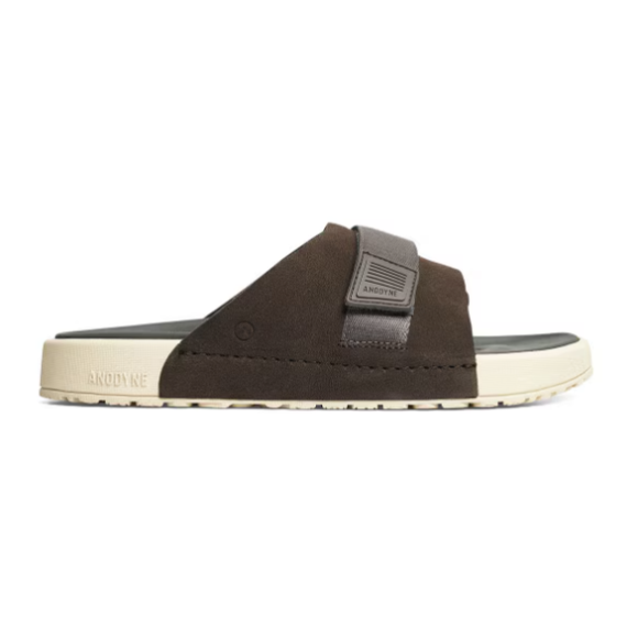 Quick Ship Anodyne No. 68 Men's Slide Sandal-Espresso