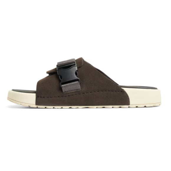 Quick Ship Anodyne No. 68 Men's Slide Sandal-Espresso