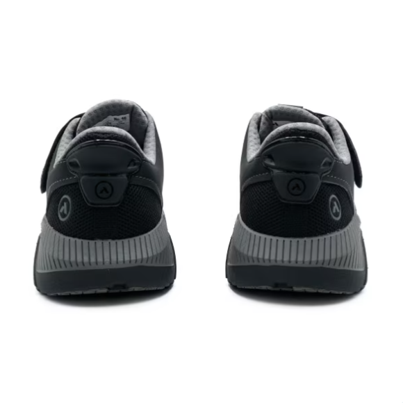 Quick Ship Anodyne No. 46 Men's Sport Jogger w/ Heel Assist-Black Grey