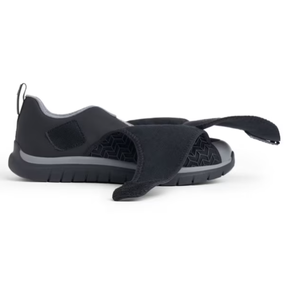 Quick Ship Anodyne No. 85 Women's Sport Double Depth Stretch-Black