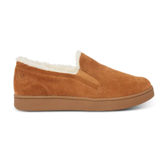 Quick Ship Anodyne No. 18 Men's Slipper Smooth Toe-Camel