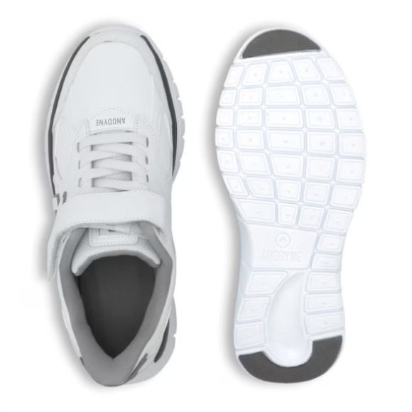 Quick Ship Anodyne No. 31 Women's Sport Walker w/ Heel Assist-White