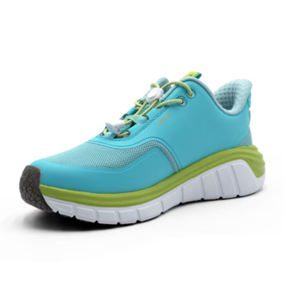 Quick Ship Anodyne No. 23 Women's Sport Runner w/ Heel Assist-Teal Lime