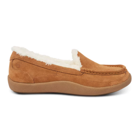 Quick Ship Anodyne No. 39 Women's Slipper Moc Toe-Camel