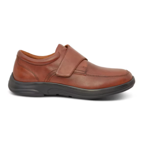 Quick Ship Anodyne No. 28 Men's Casual Oxford-Burnished Brown