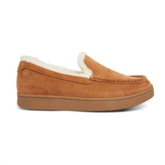 Quick Ship Anodyne No. 34 Men's Slipper Moc Toe-Camel