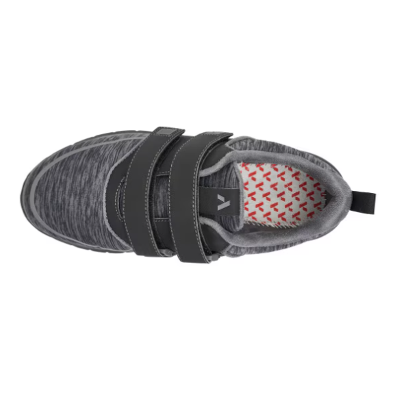 Quick Ship Anodyne No. 77 Women's Sport Double Depth-Black Grey