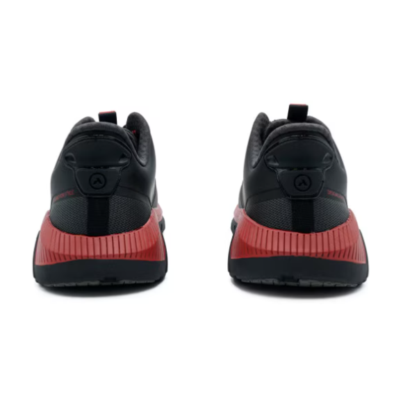 Quick Ship Anodyne No. 22 Men's Sport Runner w/ Heel Assist-Black Red