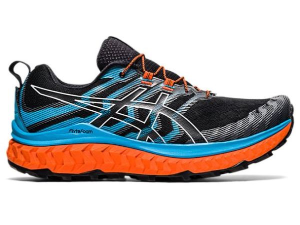 ASICS SHOES | TRABUCO MAX - Black/Digital Aqua