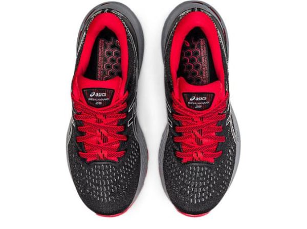 ASICS SHOES | GEL-KAYANO 28 GS - Black/White