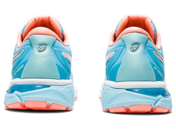ASICS SHOES | GT-2000 8 Knit - Ocean Decay/Sun Coral