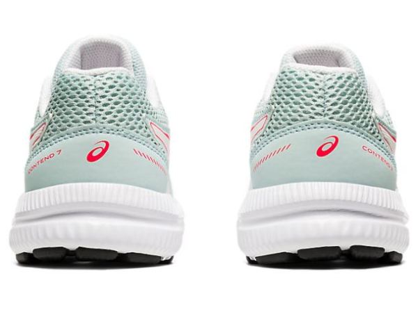 ASICS SHOES | CONTEND 7 GS - Aqua Angel/White