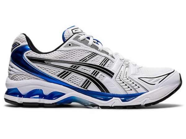 ASICS SHOES | GEL-KAYANO 14 - White/Tuna Blue