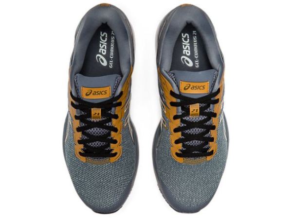 ASICS SHOES | GEL-CUMULUS 21 - Stone Grey/Performance Black