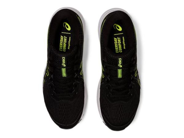 ASICS SHOES | GEL-CONTEND 7 (4E) - Black/Hazard Green