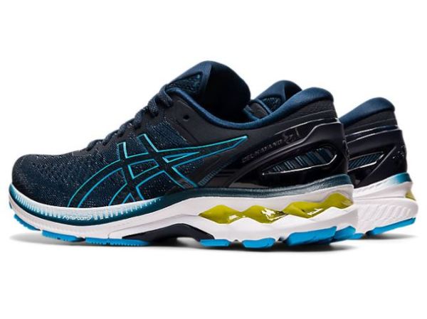 ASICS SHOES | GEL-KAYANO 27 (2E) - French Blue/Digital Aqua