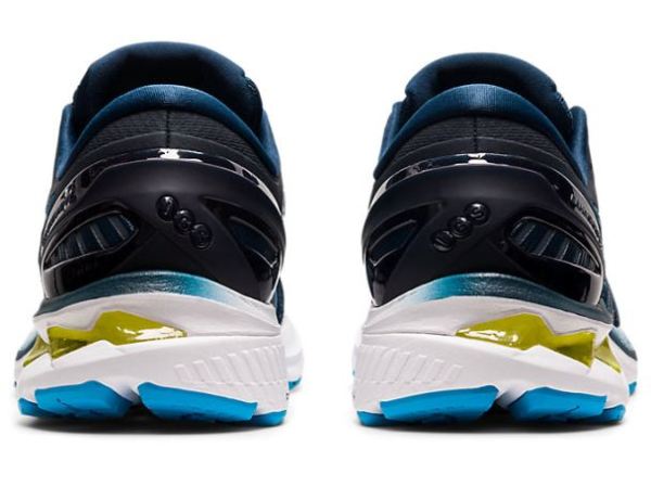 ASICS SHOES | GEL-KAYANO 27 (2E) - French Blue/Digital Aqua