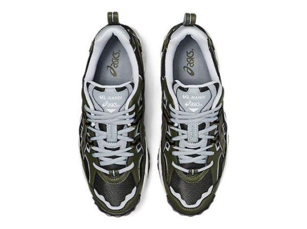 ASICS SHOES | GEL-NANDI OG - Graphite Grey/Mantle Green