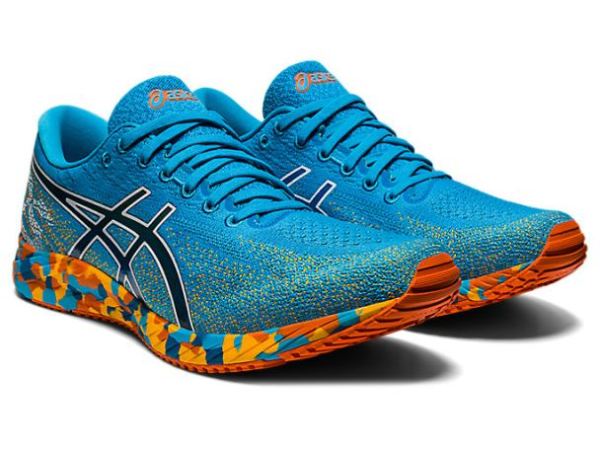ASICS SHOES | GEL-DS TRAINER 26 - Digital Aqua/Marigold Orange