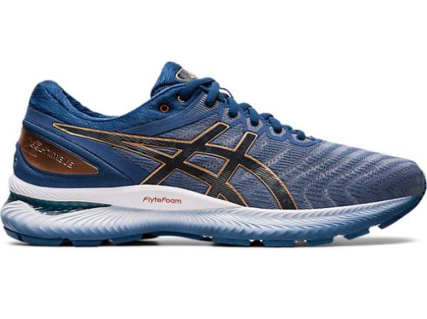 ASICS SHOES | GEL-NIMBUS 22 (2E) - Sheet Rock/Graphite Grey