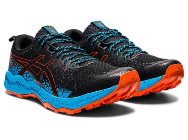 ASICS SHOES | FujiTrabuco Lyte - Black/Digital Aqua