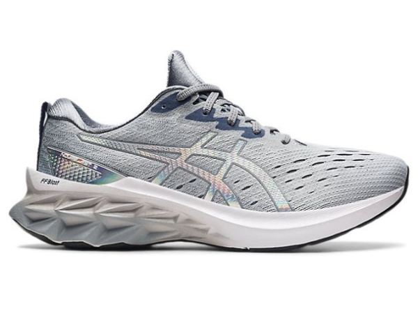 ASICS SHOES | NOVABLAST 2 PLATINUM - Piedmont Grey/White