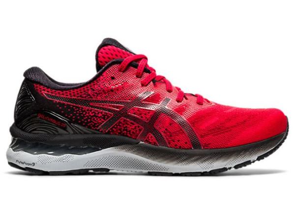 ASICS SHOES | GEL-NIMBUS 23 - Classic Red/Black