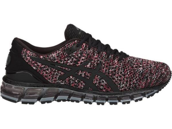 ASICS SHOES | GEL-Quantum 360 Knit 2 - Black/Classic Red/Stone Grey