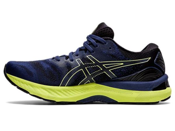ASICS SHOES | GEL-NIMBUS 23 - Thunder Blue/Glow Yellow