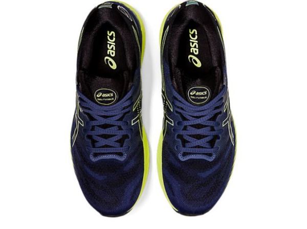 ASICS SHOES | GEL-NIMBUS 23 - Thunder Blue/Glow Yellow