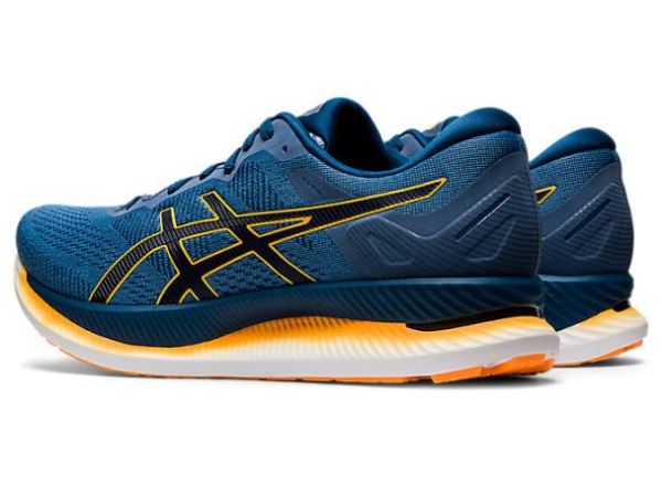ASICS SHOES | GLIDERIDE - Grey Floss/Mako Blue