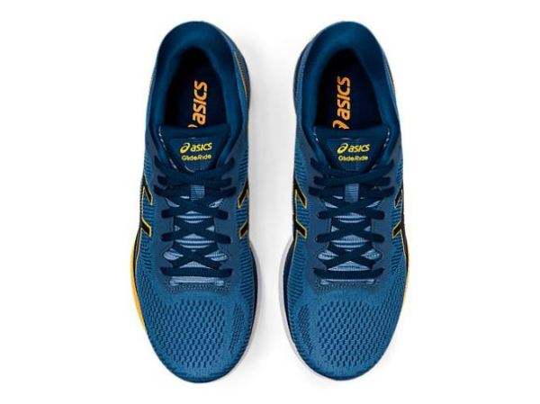 ASICS SHOES | GLIDERIDE - Grey Floss/Mako Blue