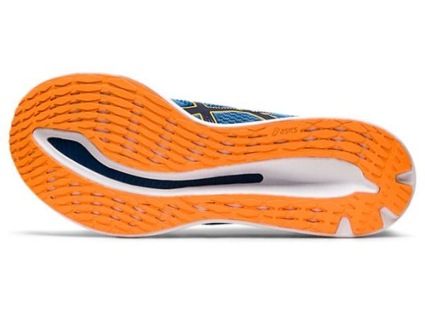 ASICS SHOES | GLIDERIDE - Grey Floss/Mako Blue
