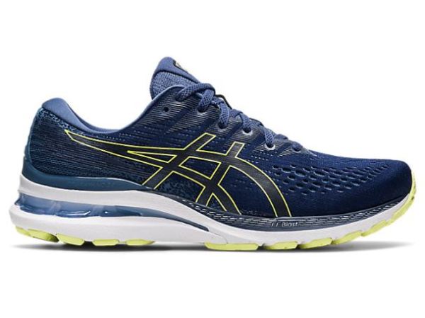 ASICS SHOES | GEL-KAYANO 28 - Thunder Blue/Glow Yellow