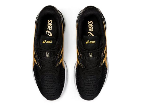 ASICS SHOES | GEL-QUANTUM INFINITY JIN - Black/Pure Gold