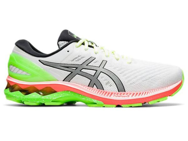 ASICS SHOES | GEL-KAYANO 27 LITE-SHOW - White/Pure Silver