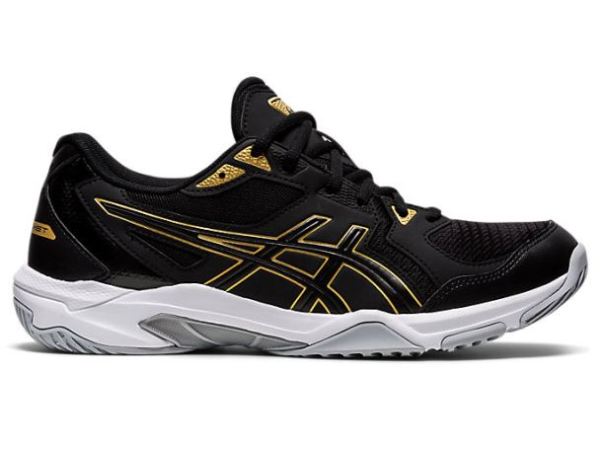 ASICS SHOES | GEL-ROCKET 10 - Black/Pure Gold