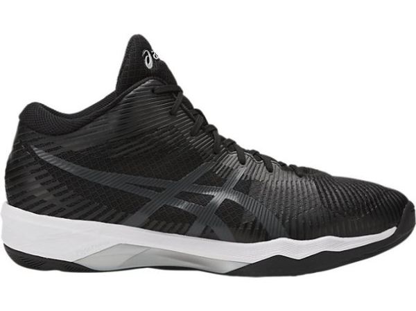 ASICS SHOES | Volley Elite FF MT - Black/Dark Grey/White