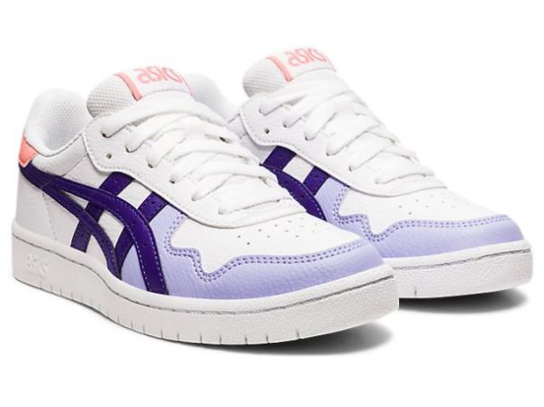 ASICS SHOES | JAPAN S GS - White/Gentry Purple