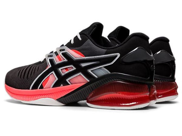 ASICS SHOES | GEL-QUANTUM INFINITY JIN - Black/Sunrise Red