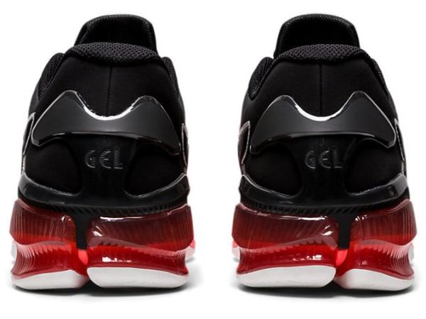 ASICS SHOES | GEL-QUANTUM INFINITY JIN - Black/Sunrise Red