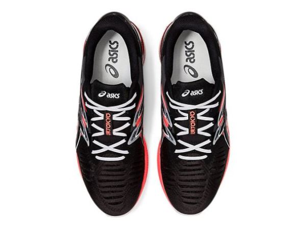 ASICS SHOES | GEL-QUANTUM INFINITY JIN - Black/Sunrise Red