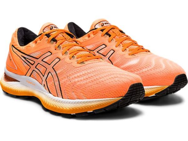 ASICS SHOES | GEL-NIMBUS 22 MODERN TOKYO - Orange Pop/Black