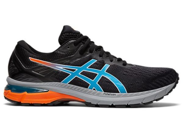 ASICS SHOES | GT-2000 9 TRAIL - Black/Digital Aqua